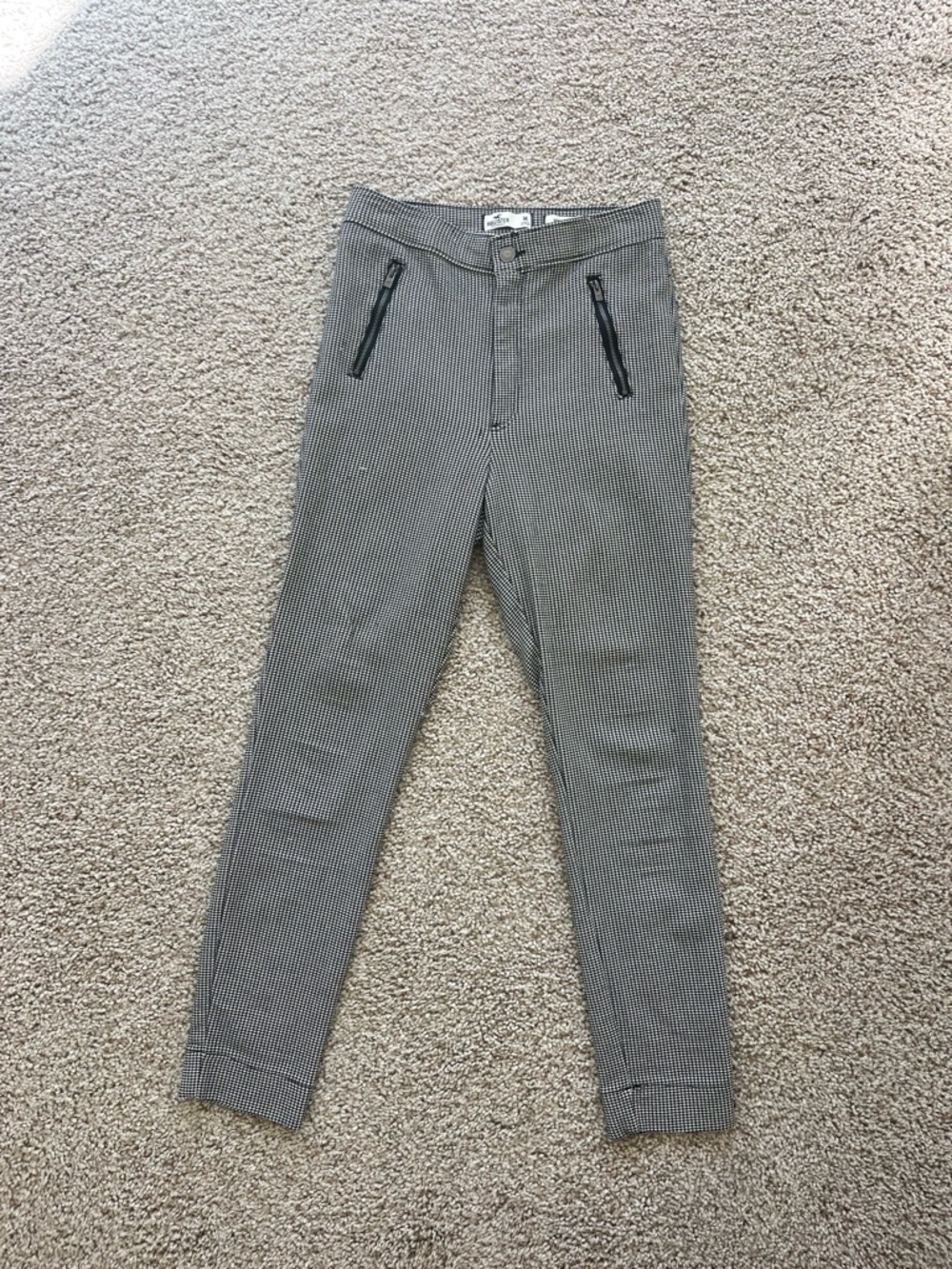 Hollister Houndstooth Ankle Pants